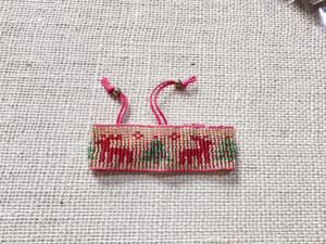 Custom Handmade Seed Bead Embroidery Charm Friendship Bracelet Fashion Adjustable Unisex Luxury Gift Wholesale Multicolor 7inch - Product Image 2