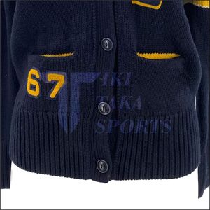 Women's <b>Cardigan</b> Sweaters V-neck Drop Shoulder Button Anti-Wrinkle Winter Heavy weight Thermal <b>Thick</b> Solid Wool/Nylon - Product Image 6