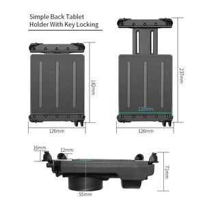 Best Selling Unique VIN Anti-Theft Lockable Portable Heavy Duty <b>Tablet</b> Holder <b>for</b> Car - Product Image 6