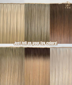 โรงงานขายส่ง Lexhair ผมเวียดนามแท้ 100% คุณภาพพรีเมียม 100 กรัม แบบเทป - Product Image 2