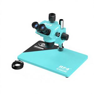 <span class=keywords><strong>Microscopio</strong></span> Trinocular RF4 Nuevo Modelo RF6565PRO con Multiplicador Fijo, Iluminación LED, Construcción Metálica, Soporte para Pantalla Externa 9 - Product Image 1