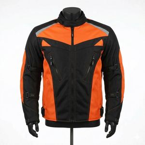 Best Quality Custom Unisex <b>Motorcycle</b> Racing Leather <b>Jacket</b> Breathable Waterproof Full Sleeve <b>Summer</b> Customizable - Product Image 1