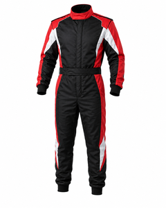 Trajes de Carreras de Karting para Adultos de Manga Larga para Invierno, Túnica Ignífuga de Alta Calidad con Cinturón, Ropa de Carreras de una Pieza para Karting y Deportes de Motor - Product Image 1