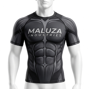 Rashguard personnalisé à manches longues en Spandex et Polyester pour MMA, Jiu Jitsu et Combat – Haut d'entraînement extensible et durable - Product Image 1