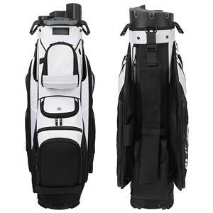 Professional Executive <b>Golf</b> Bag Featuring Multi Pocket Organization and Reinforced Base for Riding Stability - Product Image 3
