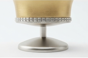 Hot Gold Plated Metal Round Designer Serving Bowls Hot Design <b>Cheap</b> Tableware Bowl <b>for</b> Home Hotel and Restaurant Serving Bowl - Product Image 3