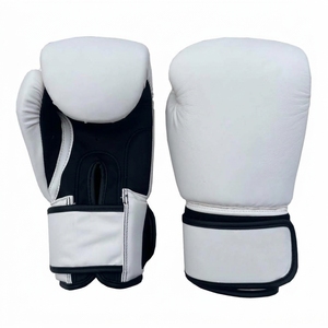 Guantes de Entrenamiento de Boxeo Profesional, MMA y Muay Thai, Personalizados, de Cuero Transpirable, con Correa de Muñeca Ajustable, con Cierre de Cordones o Velcro - Product Image 2