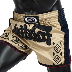 Shorts de Muay Thai Fairtex sur mesure OEM, fabriqués en 100 % polyester, pour l'entraînement, le combat et la compétition en arts martiaux, shorts MMA. - Product Image 6