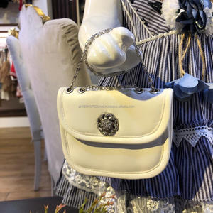 Secuencia de diseño vestido de algodón con diseño de lujo bolso último vestido de bebé de algodón con la bolsa elegante - Product Image 4