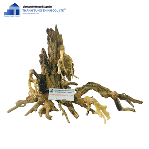 Decoración de Acuario de Madera Flotante Natural Thanh Tung Thinh, Forma Irregular, Acero Inoxidable Duradero, Personalizable, Ecológico - Product Image 1