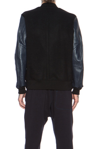 Men Wool <b>Jackets</b> Superb Genuine Leather Sleeve Letterman College Varsity Men Wool <b>Jackets</b> - Product Image 1