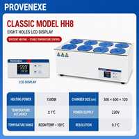 Baño Termostático Digital PROVENEXE de 2L, 4L y 8L, Baño de Calentamiento para Laboratorio con Tapa para Baño de Agua, Aceite y Arena