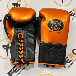 Guantes de Boxeo al Por Mayor No Boxing No Life, Color Azul Metálico, Cuero Vacuno Original, Guantes de Boxeo Profesionales para Adultos, Entrenamiento - Product Image 6