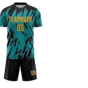 Uniforme de Fútbol Sublimado de Alta Calidad, Fabricación en Fábrica, Color Personalizado, Uniforme de Fútbol Sublimado para Adultos - Product Image 3