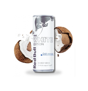 Red Bull Coconut Acai Edition White Edition, 24 Latas de 250ml, Contiene Ácido Pantoténico 2mg por 100ml para el Apoyo del Vitamina B5 - Product Image 3