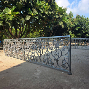 The Best Wrought <b>Iron</b> Balcony Railing Finishes to Give Your Luxury Villa an Exceptionally Unique and Prestigious Appearance. - Product Image 3