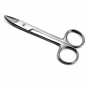 Ciseaux à ongles de pieds professionnels en acier inoxydable, lot de 3 instruments manuels robustes certifiés CE Classe I - Product Image 5