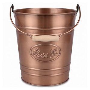 Fabricant fiable de poubelles en fer élégantes, conteneurs à déchets en métal, design personnalisé pour bureau moderne, hôtel, restaurant, cuisine - Product Image 1