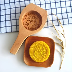 Moules en bois mignons pour la cuisson de gâteaux au fromage accessoires de cuisine biscuits de mariage gâteau moule en bois - Product Image 4