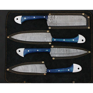 Option de lame fixe offrant une prise et un contrôle sécurisés pour un travail précis - Ensemble de couteaux de cuisine pour travaux culinaires - Product Image 1