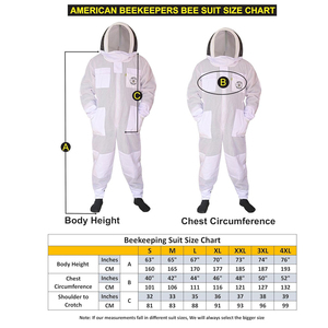 Combinaison de travail ventilée pour apiculteurs, pour une expérience d'apiculture confortable, fabriquée au Pakistan avec service OEM ODM, qualité supérieure - Product Image 6