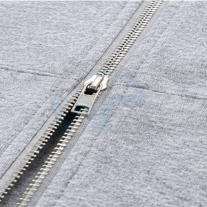 Sweat à capuche entièrement zippé de haute qualité, 100 % coton, coupe classique, molleton doux, poche avant, service de fabrication sur mesure pour l'hiver - Product Image 4
