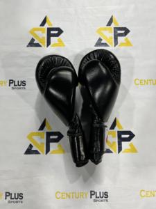 ถุงมือชกมวย RTS คุณภาพสูง หนังแท้ สีดำ Fair Tex สำหรับมืออาชีพ MMA มวยไทย Fair Tex - Product Image 5