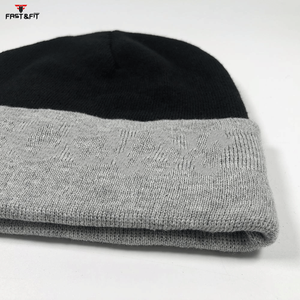 Hot Selling Professional High Quality 100% Cotton Fleece Beanie Caps Custom Color Breathable Waterproof Unisex - Product Image 5
