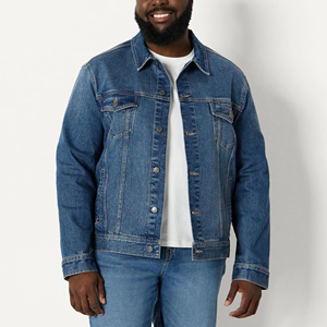 Veste en jean pour homme élégante, légère, à séchage rapide, avec boutons sur le devant, en coton de haute qualité, style streetwear, pour tous les jours. - Product Image 5