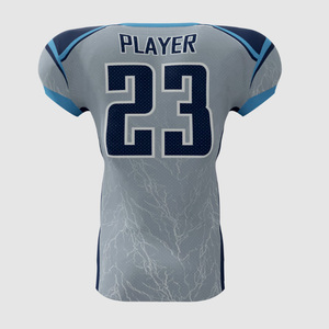 Maillot de football américain personnalisé pour équipe, qualité export, respirant, fabricant de maillots de football américain en mesh pour joueurs d'équipe - Product Image 4