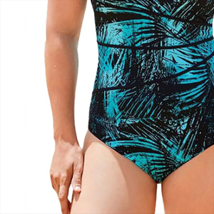 Traje de Baño de Una Pieza de Alta Calidad para Mujer, Traje de Baño de Color Sólido, Talla Grande, Estilo Único, Traje con Logotipo Personalizado - Product Image 5