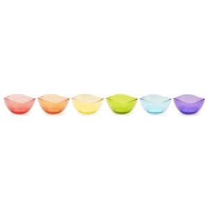 Ensemble de 6 bols en verre multicolores style Copenaghen de la marque Excelsa - Product Image 2