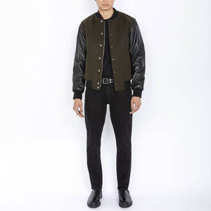 2025 Best Design <b>Men</b> Varsity Jackets 100% Wool Material Made Varsity Jackets For <b>Men</b> - Product Image 4