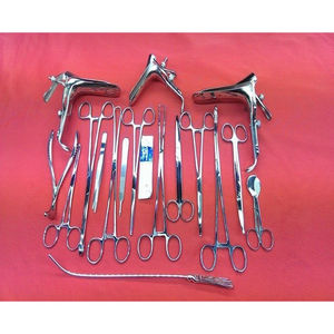 Ensemble d'instruments d'examen gynécologique manuel en acier inoxydable de 47 pièces, kit complet de spéculums et de forceps, outils médicaux professionnels - Product Image 6