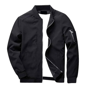Blouson bomber classique hip-hop confortable avec motif brodé pour hommes et vêtements pour hommes, veste camouflage imperméable - Product Image 1