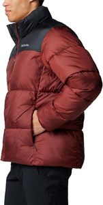 Veste d'hiver pour homme, style doudoune sans duvet, col montant, fermeture éclair, capuche, vêtement d'extérieur décontracté - Product Image 3
