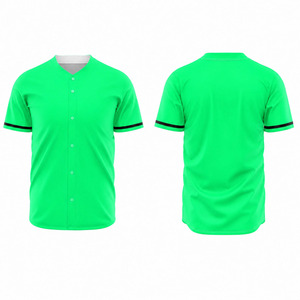 เสื้อเบสบอลผู้ชายแบบใหม่ ดีไซน์เองได้ ระบายอากาศ แห้งเร็ว คุณภาพสูง โพลีเอสเตอร์ 100% สี โลโก้ คอวี ขนาด สามารถสั่งทำได้ - Product Image 3