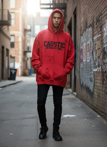 Sudadera con capucha y cremallera desgastada, personalizada, 100% algodón, felpa francesa de 400GSM, lavado ácido vintage, estilo urbano para hombre, peso pesado, fabricante OEM - Product Image 5