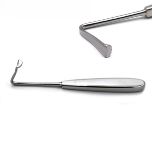 Rastrillo Dental Metálico Henry Bowder, Retractor para Cirugía Oral, Instrumento Manual, Fuente de Alimentación Manual, Certificado CE Clase I, Reutilizable - Product Image 4