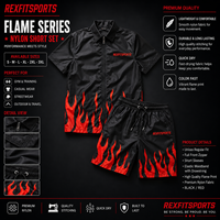REXFIT SPORTS 2026 Ensemble personnalisé unisexe veste à capuche et short en nylon argenté, coupe-vent léger pour la gym et la course à pied