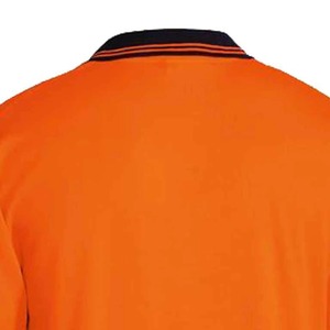 Protective Wholesale Hi Vis Security Work Construction Reflection Safety High Visibility T-shirts Reflective <b>Polo</b> Shirt - Product Image 5