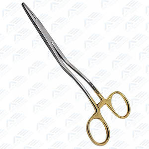 ที่จับเข็มแบบงอ 6 นิ้ว ยี่ห้อ Bozeman สำหรับผ่าตัด ทำจากสแตนเลส ใช้สำหรับเย็บแผล - Product Image 4