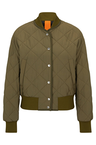 Custom Women Bomber <b>Jacket</b> Lightweight Casual <b>Zip</b> <b>Up</b> <b>Jacket</b> OEM ODM Private Label Fashion Outerwear Manufacturer Bulk Wholesale - Product Image 4