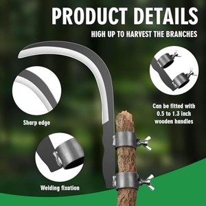 Sécateur à long manche en acier inoxydable avec système de poulie - Vente en gros Aqdus Saleem - Product Image 4
