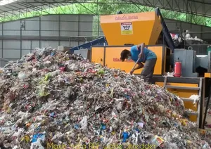 Trituradora de Doble Eje para RDF/Desechos Sólidos Urbanos, 415 Voltios, Máquinas de Trituración de Plástico de Proveedor Indio - Product Image 6