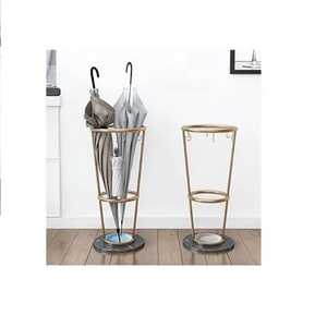 Skies Trader Chrome <b>Umbrella</b> <b>Stand</b> Silver Metal Walking Stick Holder Entryway Storage Rack with Removable <b>Base</b> Drip Tray - Product Image 4