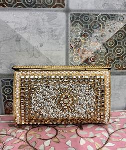 Bolso de Noche Tipo Clutch para Mujer, Marca KUNDAN con Resina, Nuevo, Venta Directa de Fábrica, Gran Espacio, Resina - Product Image 3