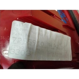 Luz trasera derecha (lado derecho) para Mini Hatch F56 2014-2018, usada, ORIGINAL 7255910 - Product Image 5