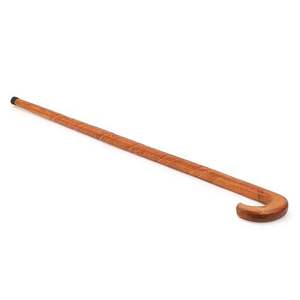 Canne de présentation unique en bois avec poignée métallique élégante, design moderne et rustique, écologique, pour usage extérieur - Product Image 2