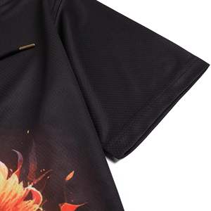 Camisetas con Capucha Sublimadas de Secado Rápido, Corte Regular, Suaves, con Logotipo Personalizado, Proveedor OEM, Verano, 100% Poliéster Transpirable, Más Vendidas - Product Image 6